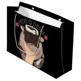 Bolsa De Regalo Grande Moo Deng, un hipopótamo de Tailandia, es famoso.