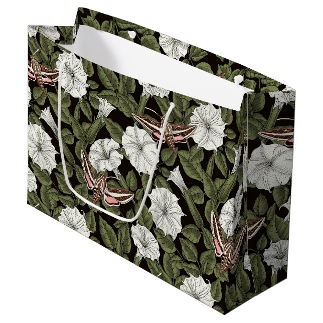 Bolsa De Regalo Grande Moonflowers y esfinges (Angulo Anverso)