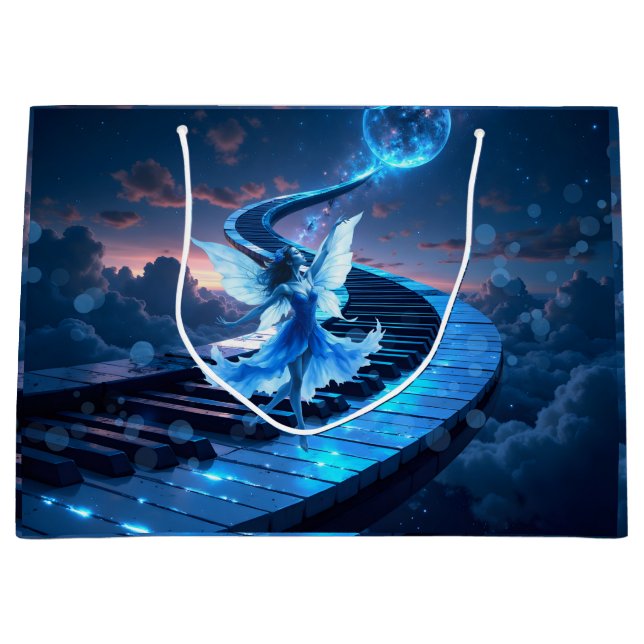 Bolsa De Regalo Grande Moonlight Rehearsal – Dancing in the moonlight.  (Anverso)