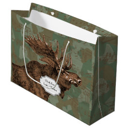 Bolsa De Regalo Grande Moose on Camouflage