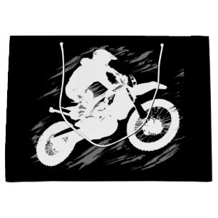 Bolsa De Regalo Grande Motocross Carreras de motocicleta deportiva compet