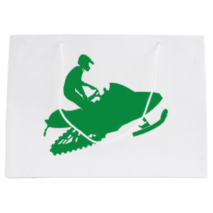 Bolsa De Regalo Grande Movilidad de nieve en verde