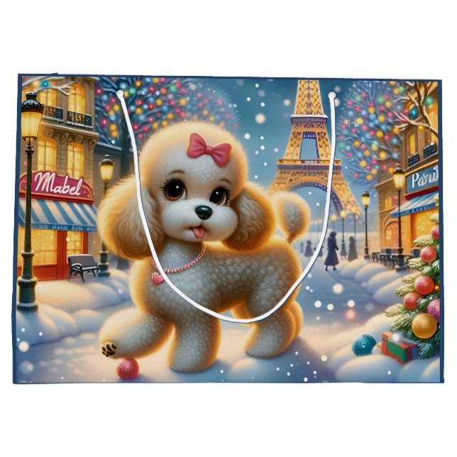 Bolsa De Regalo Grande Mrs Mabel In Paris Holiday  (Reverso)