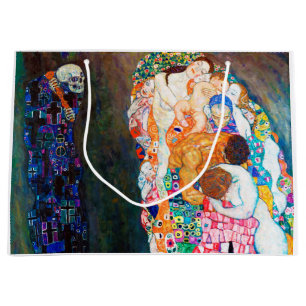 Bolsa De Regalo Grande Muerte y vida, Gustav Klimt