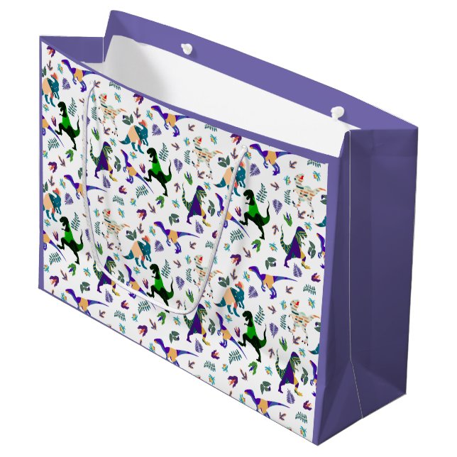 Bolsa De Regalo Grande Mundo Jurásico (Angulo Anverso)