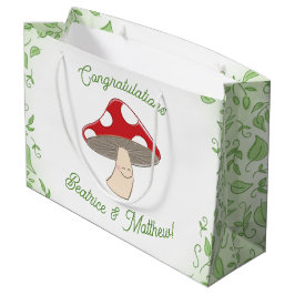 Bolsa De Regalo Grande Mushroom Baby Shower