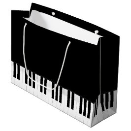 BOLSA DE REGALO GRANDE MÚSICA DEL PIANO