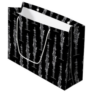 Bolsa De Regalo Grande Músico Clarinet Music Teacher Band