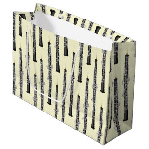 Bolsa De Regalo Grande Músico de Oboe Profesor de Música