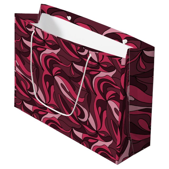 Bolsa De Regalo Grande Mystique Magenta (Angulo Anverso)