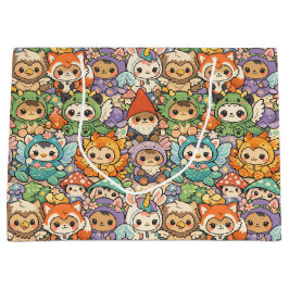 Bolsa De Regalo Grande Mythical Friends Parade | Cute Pastel Magic