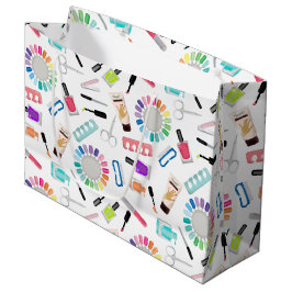 Bolsa De Regalo Grande Nails Manicure Pedicure Beauty Salon 