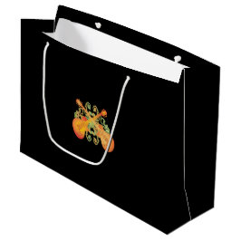 Bolsa De Regalo Grande Naranja Guitars Sunburst Increíble presupuesto