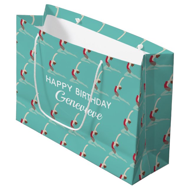 Bolsa De Regalo Grande Natación artística (Angulo Anverso)