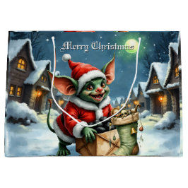 Bolsa De Regalo Grande Naughty List Delivery: The Goblin Clause Chronicle