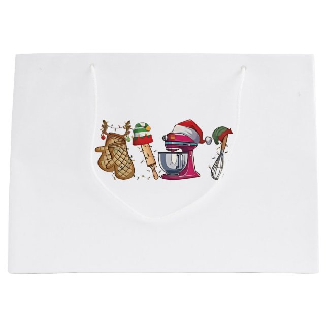 Bolsa De Regalo Grande Navidad 2026,  (Anverso)