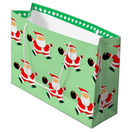 Bolsa De Regalo Grande Navidad de bolos