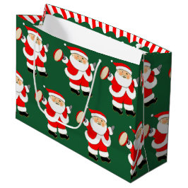 Bolsa De Regalo Grande Navidad de Rugby
