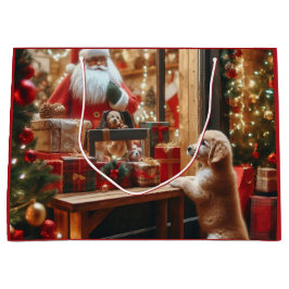 Bolsa De Regalo Grande Navidad y Deseos