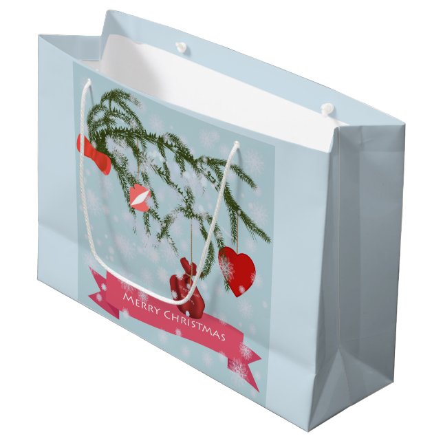 Bolsa De Regalo Grande Navidades (Angulo Anverso)
