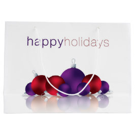 Bolsa De Regalo Grande Navidades bauble