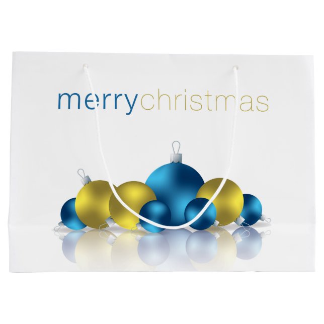 Bolsa De Regalo Grande Navidades bauble (Reverso)
