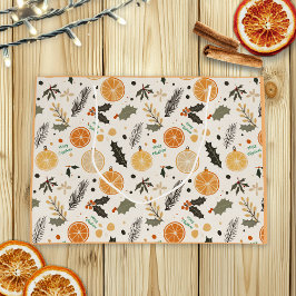 Bolsa De Regalo Grande Navidades de bonito y Naranja