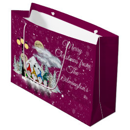 Bolsa De Regalo Grande Navidades de Elf Quartet