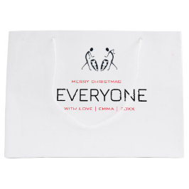 Bolsa De Regalo Grande Navidades de Feliz Celebración