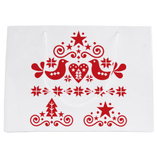 Bolsa De Regalo Grande NAVIDADES DE LA BANDA DE REGALO DE navidades PATRÓ