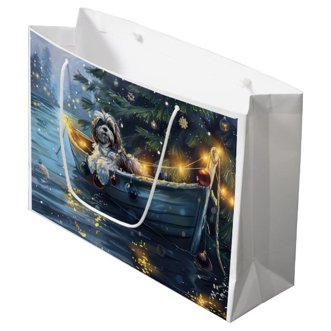 Bolsa De Regalo Grande Navidades de La Habana Festividad (Angulo Anverso)