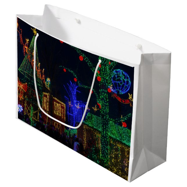 Bolsa De Regalo Grande Navidades De Midtown (Angulo Anverso)