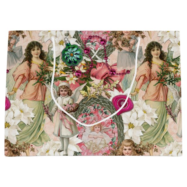 Bolsa De Regalo Grande Navidades de Victoria Esparkle    (Anverso)