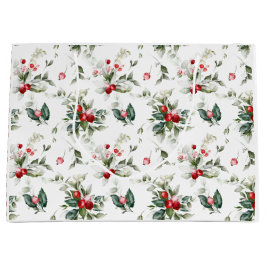 Bolsa De Regalo Grande Navidades de Winter Berry