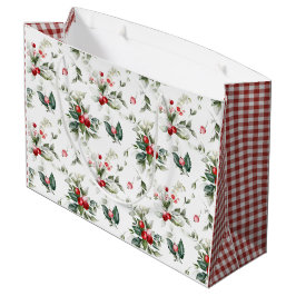 Bolsa De Regalo Grande Navidades de Winter Berry