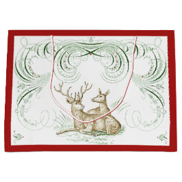 Bolsa De Regalo Grande Navidades Deer