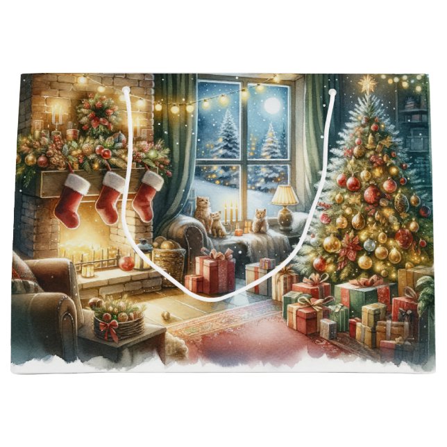 Bolsa De Regalo Grande Navidades Deluxe (Anverso)