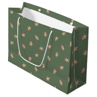 Bolsa De Regalo Grande Navidades Gingerbread Boy