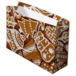 Bolsa De Regalo Grande Navidades Gingerbread Holiday Cookies