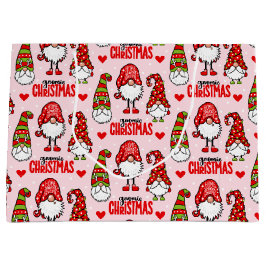 Bolsa De Regalo Grande Navidades Gnomes