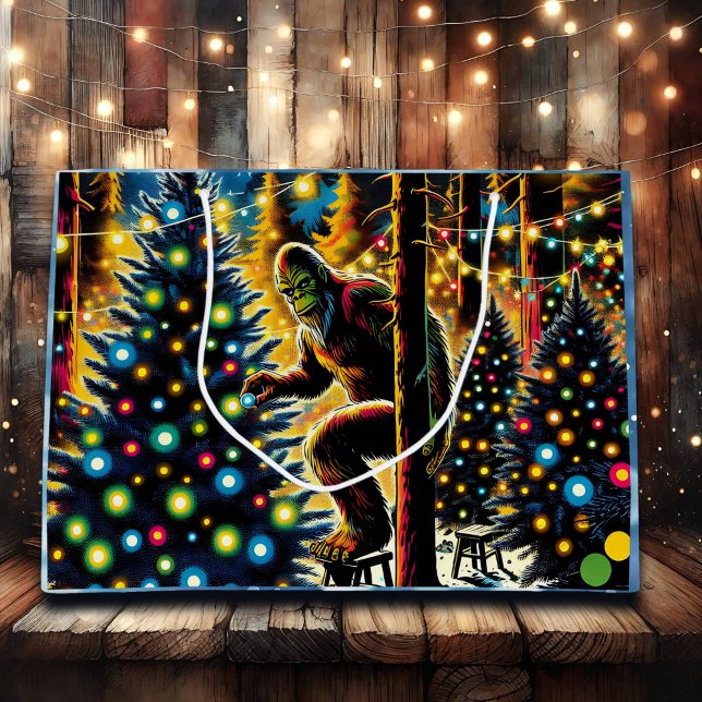 Bolsa De Regalo Grande Navidades legendarios Bigfoot (Subido por el creador)
