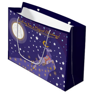Bolsa De Regalo Grande Navidades mágicos