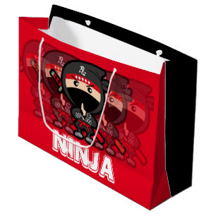 Bolsa De Regalo Grande Navidades Ninja Boy