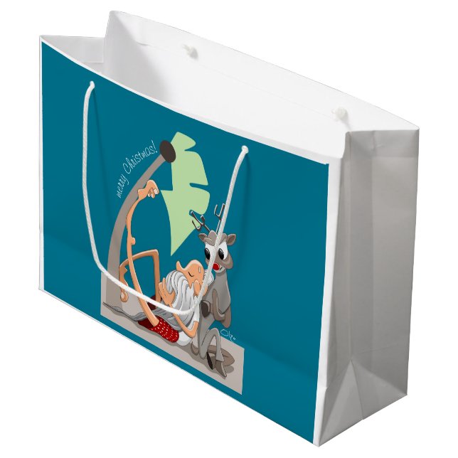 Bolsa De Regalo Grande Navidades Vibes (Angulo Anverso)