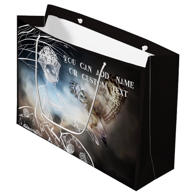 Bolsa De Regalo Grande Night Owl (Angulo Anverso)