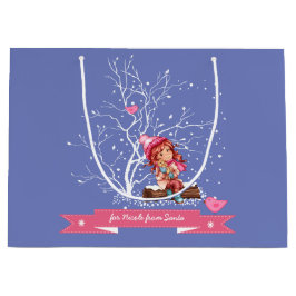 Bolsa De Regalo Grande Niña pequeña y gitana | Navidades de nombres perso