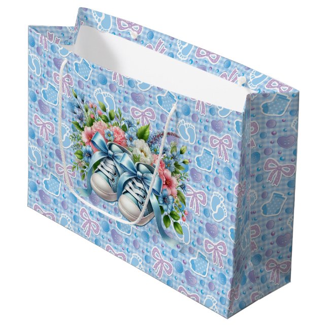 Bolsa De Regalo Grande Niño bebé  (Angulo Anverso)