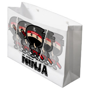 Bolsa De Regalo Grande Niño Ninja