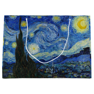Bolsa De Regalo Grande Noche estrellada, 1889, por Vincent van Gogh