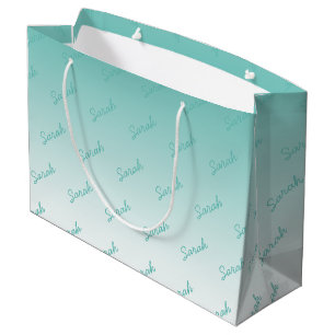 Bolsa De Regalo Grande Nombre modificable simple   Editable Cualquier col